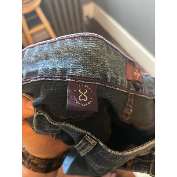 NYDJ Straight Leg Jeans 14 - Picture 4 of 7